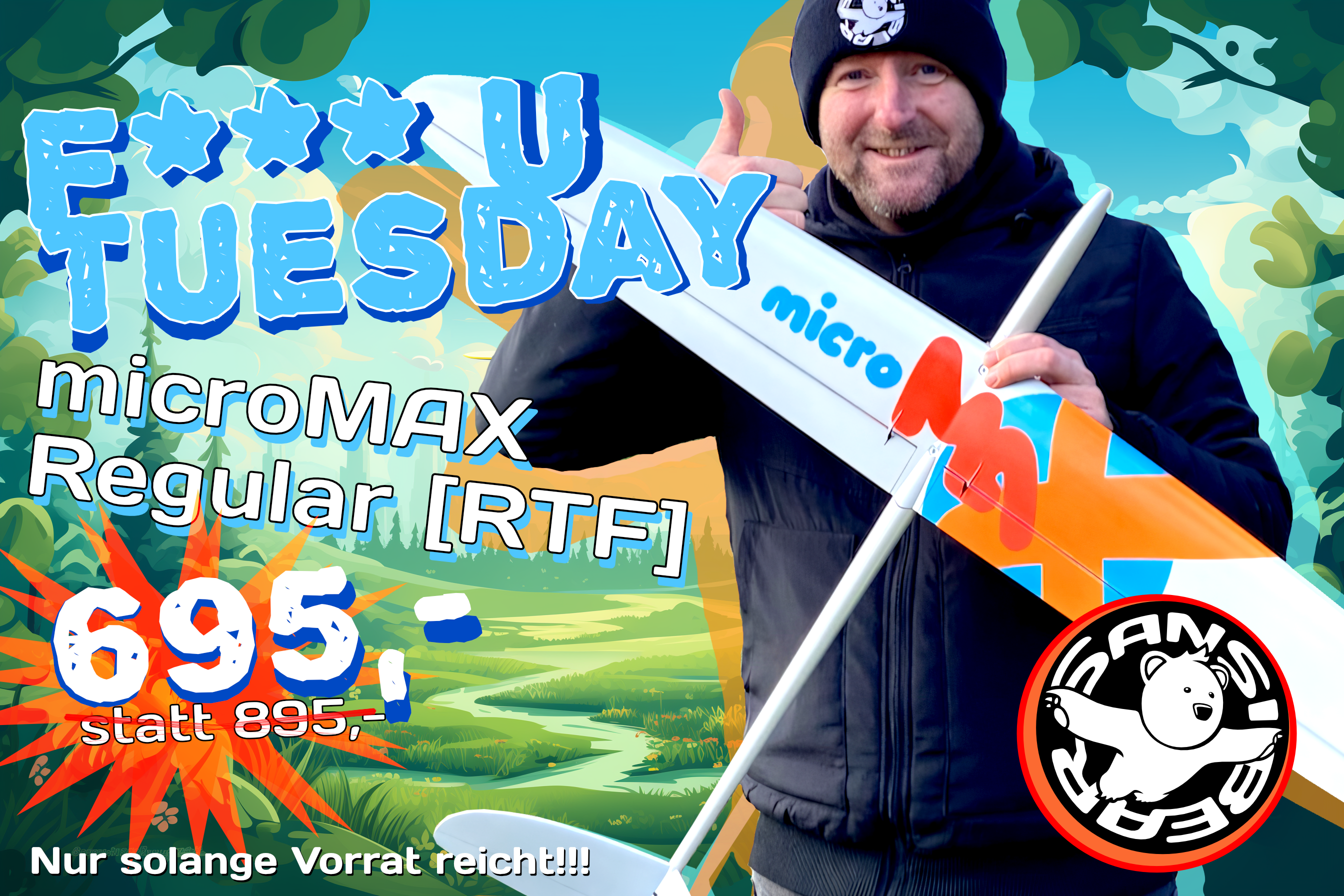 microMAX Regular [RTF] - Weihnachtsangebot - !!!AUSVERKAUFT!!!