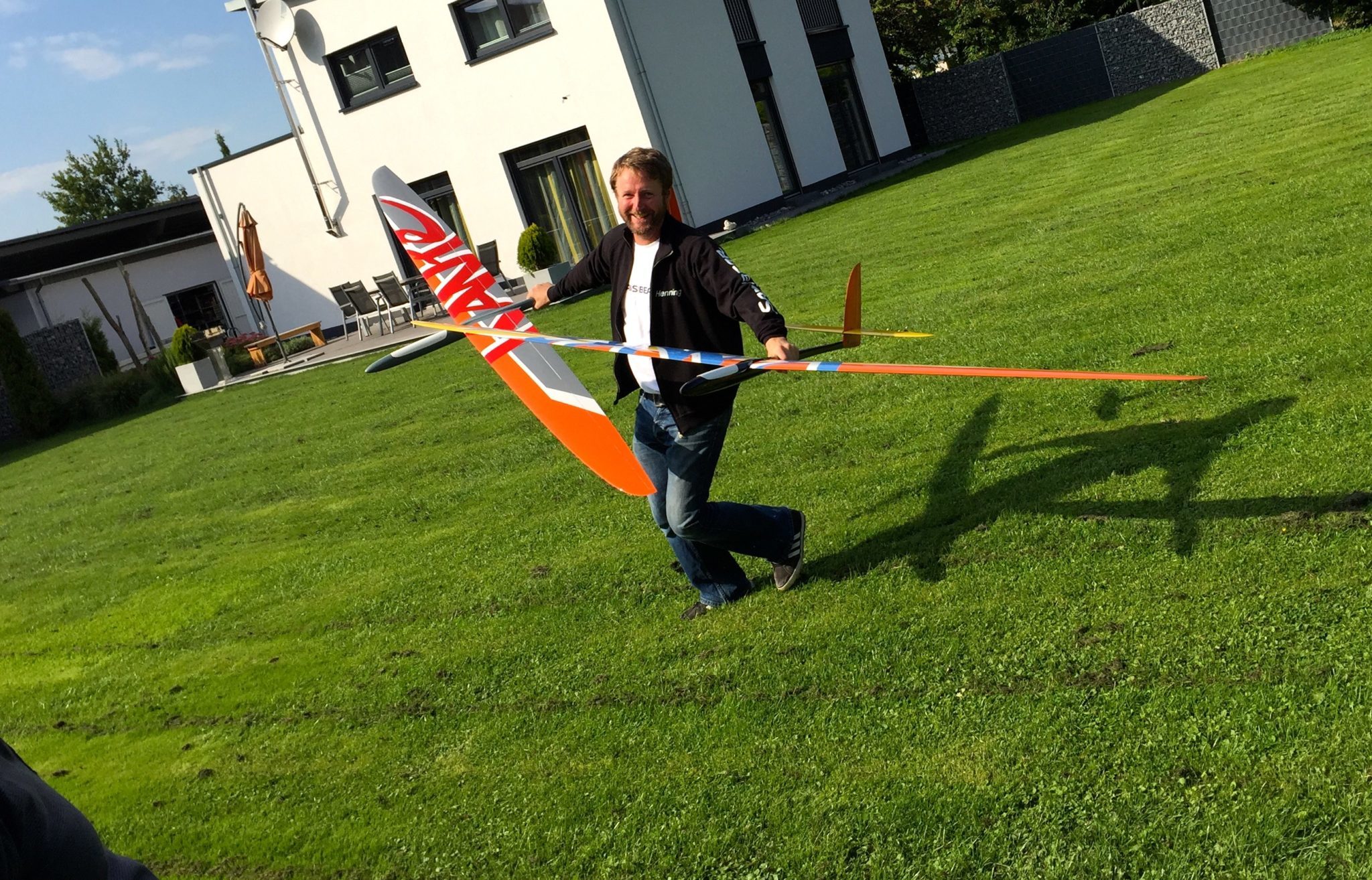 Henning mit Kante am Hang